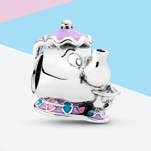 Pandora  Mrs Potts Chip Beauty and The Beast Charm S925 ALE