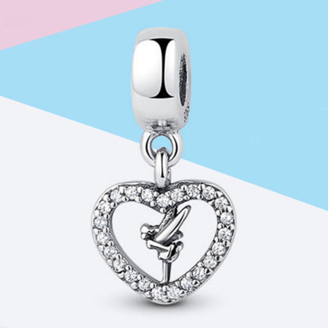 Pandora Love Tinkerbell Charm S925 Silver Etsy UK
