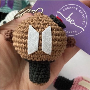 BT21 Shooky BTS Army Bomb Keychain