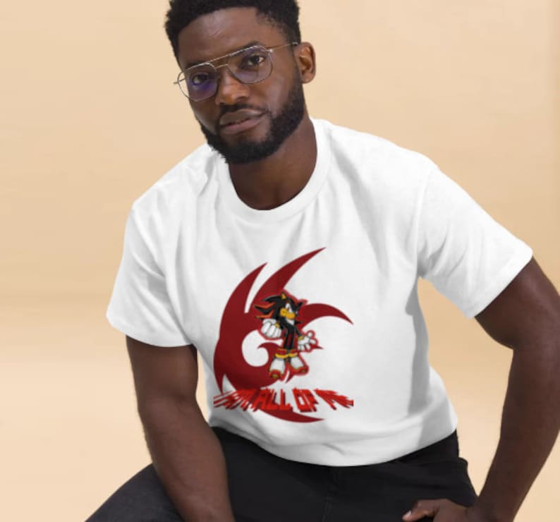 Shadow the hedgehog i am all of me t shirt etsy