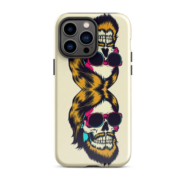 Hipster Skeletons iPhone Case - Trendy and Stylish Protective Cover