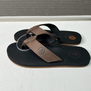 Mens Leather Flip Flops With Arch Support - Etsy display picture 1