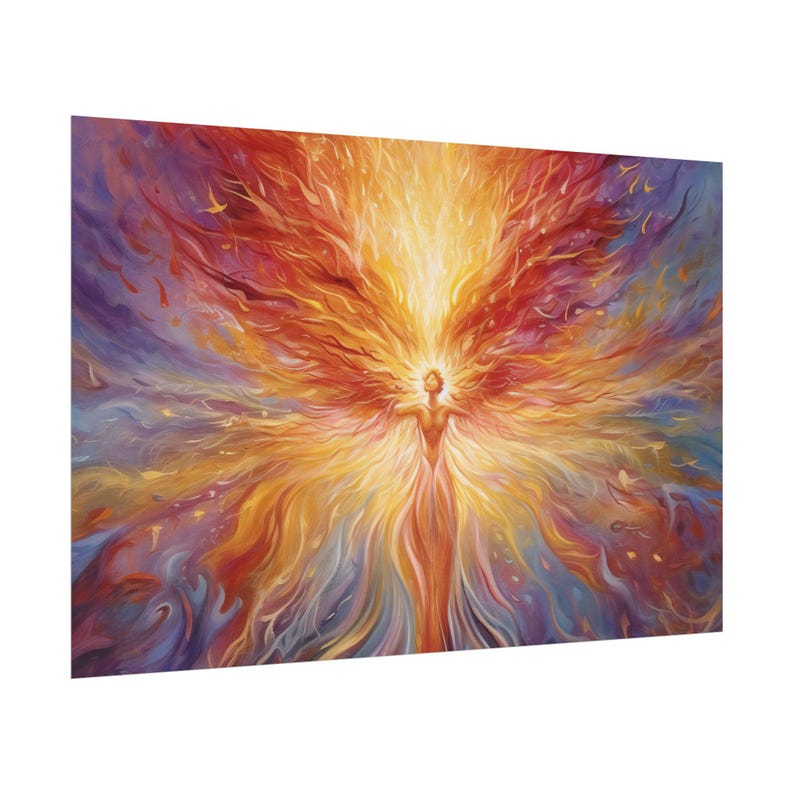 Poster divine Love Spiritual Activation Vibrational Sacred Art