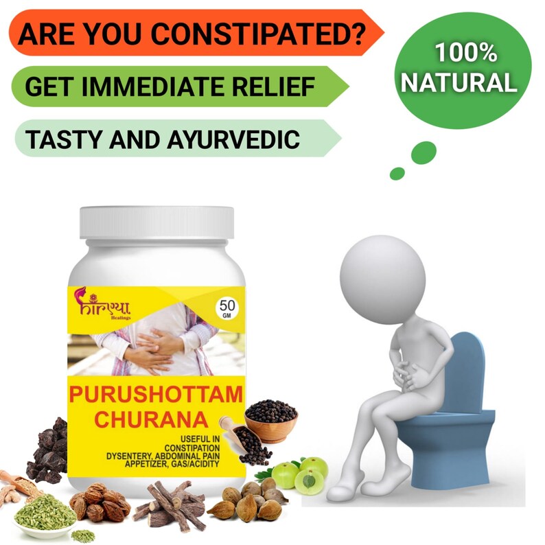 Constipation Relief Ayurveda for Male Female and Children Intestinal