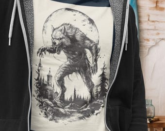 Vintage Werewolf T-Shirt: Folklore Graphic Tee