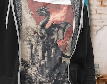 Dragon Graphic T-shirt, Mythology Folklore Tee