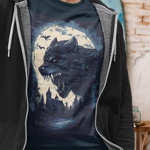 Vintage Werewolf T-Shirt: Folklore Graphic Tee