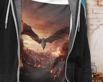 Dragon Graphic Tee: Mythology Folklore T-Shirt