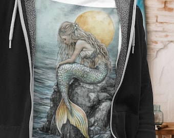 Vintage Mermaid T-Shirt: Folklore Graphic Tee