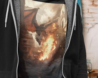 Dragon T-Shirt, Mythology Graphic Tee, Fantasy Lover Gift