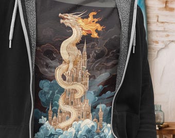 Japanese Dragon T-Shirt, Mythical Creature Tee