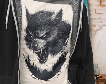 Vintage Werewolf T-Shirt: Folklore Graphic Tee