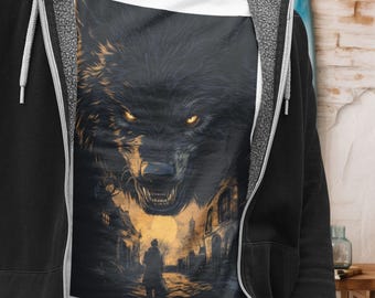 Vintage Werewolf Graphic Tee: Mythology Folklore T-Shirt