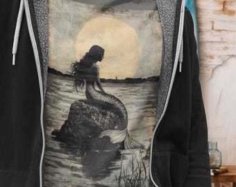 Vintage Mermaid T-Shirt: Folklore Graphic Tee
