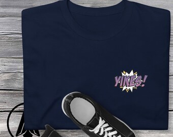 Retro Comic Book T-Shirt: "Yikes" Pop Art Graphic Tee