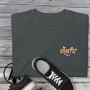 Retro Comic Book &quot;What!?&quot; T-Shirt: Pop Art Style Graphic Tee