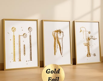 歯科解剖学ポスター6枚セット 歯科ポスター 歯の構造図 歯の番号 歯科