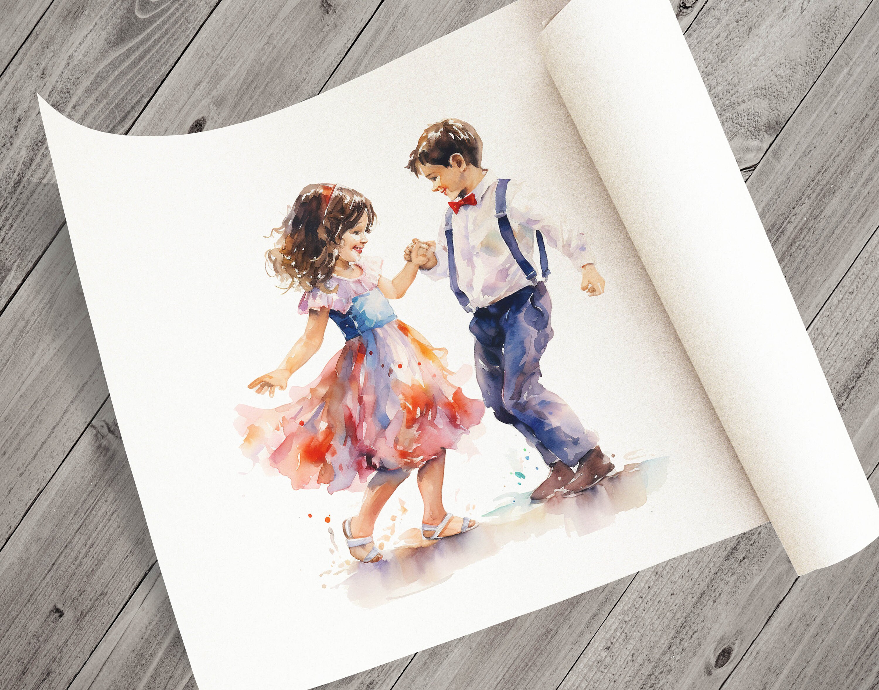 5 Dancing Children Clipart Dancers Clipart Tango Art Ballroom Dance Art ...