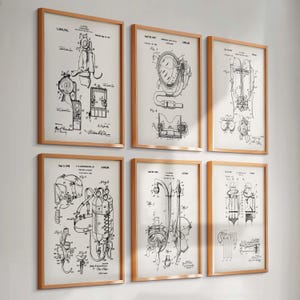 6 Scuba Diving Patent PrintSchnorchel Blueprint Taucher Geschenk Schwimmer Geschenk Tiefseeausrüstung Erfindungen Art Nautical Print Beach Bar Decor
