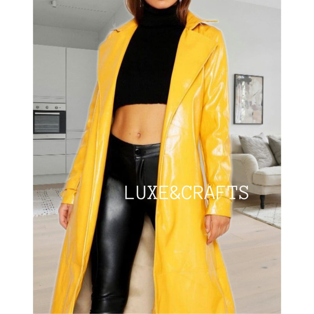 Vintage glossy long trench coat（ライナー付） Vintage glossy long trench coat（ライナー付）