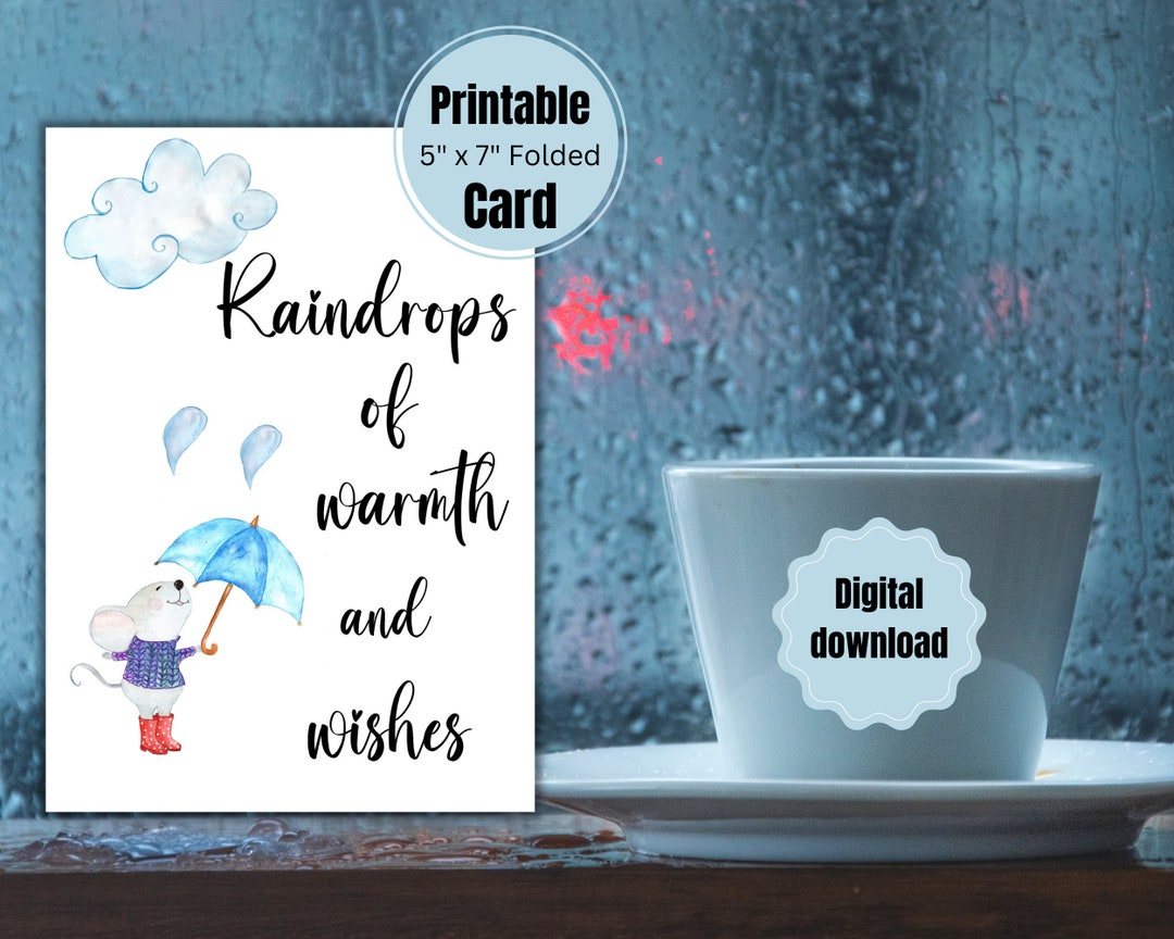 Printable Card, Motivational Card, Greeting Card, All Occassions Card ...