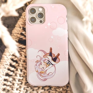 Schläfrige Frieren Handyhülle | Niedliche Chibi Anime Handyhülle | Robuste Handyhülle für alle iPhone 16, 15, 14 usw. Modelle, Samsung Galaxy und mehr!