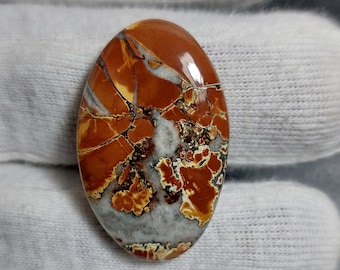 Maligano Jasper,Natural Maligano Jasper,Maligano Jasper Cabochons,Loose semi Precious,Loose Cabochons,Jewelry Gemstone,41.45,Cts,33×20×7,MM