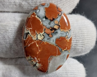 Maligano Jasper,Natural Maligano Jasper,Maligano Jasper Cabochons,Loose semi Precious,Loose Cabochons,Jewelry Gemstone,32.40,Cts,33×23×5,MM