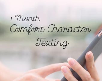 SMS-y z postaciami Comfort Character – 1 miesiąc
