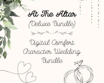 At The Altar (Deluxe Bundle) - Digital Comfort Character Wedding Bundle