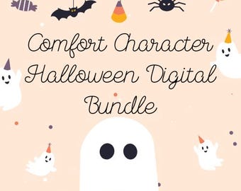 Comfort Character Halloween Digital Bundle