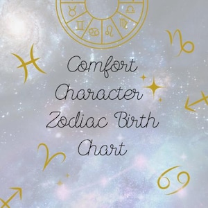 Análisis de la carta natal de la astrología del carácter de confort