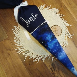 School cone, candy cone, space, rocket, astronaut, fabric school cone, 70 cm school cone, 85 cm candy cone, 35 cm
