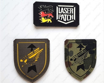 Bundeswehr Division Schnelle Kraefte DSK Laser Cut Cordura Patch wiht Velcro