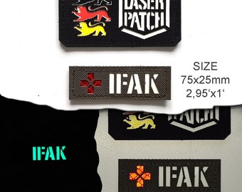 IFAK Laser Cut Cordura Patch with Velcro