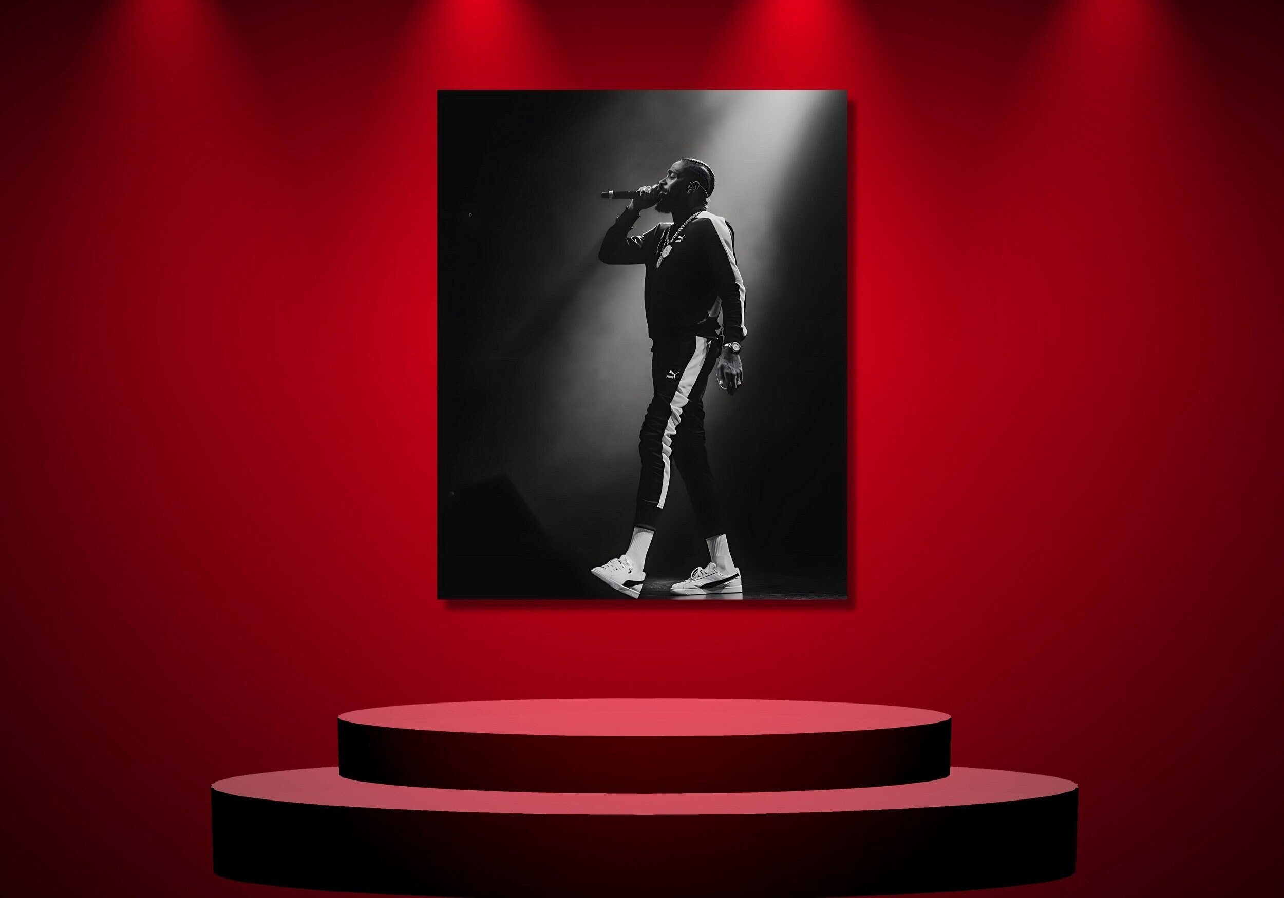 Lil Baby Album Poster Set - 6 Stück Leinwand Drucke 20x25cm