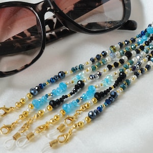 Beaded Glasses Mask Chain , Gift for Her Sunglasses Chain , Glasses Holder , Eyeglasses Chain
