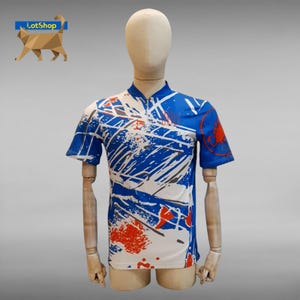 Castelli Sport &#39;Energy System&#39; Classic Cycling Jersey Tee Itália Feito Tamanho XLarge - Roupas de ciclismo italianas - Vestuário de ciclismo de alto desempenho