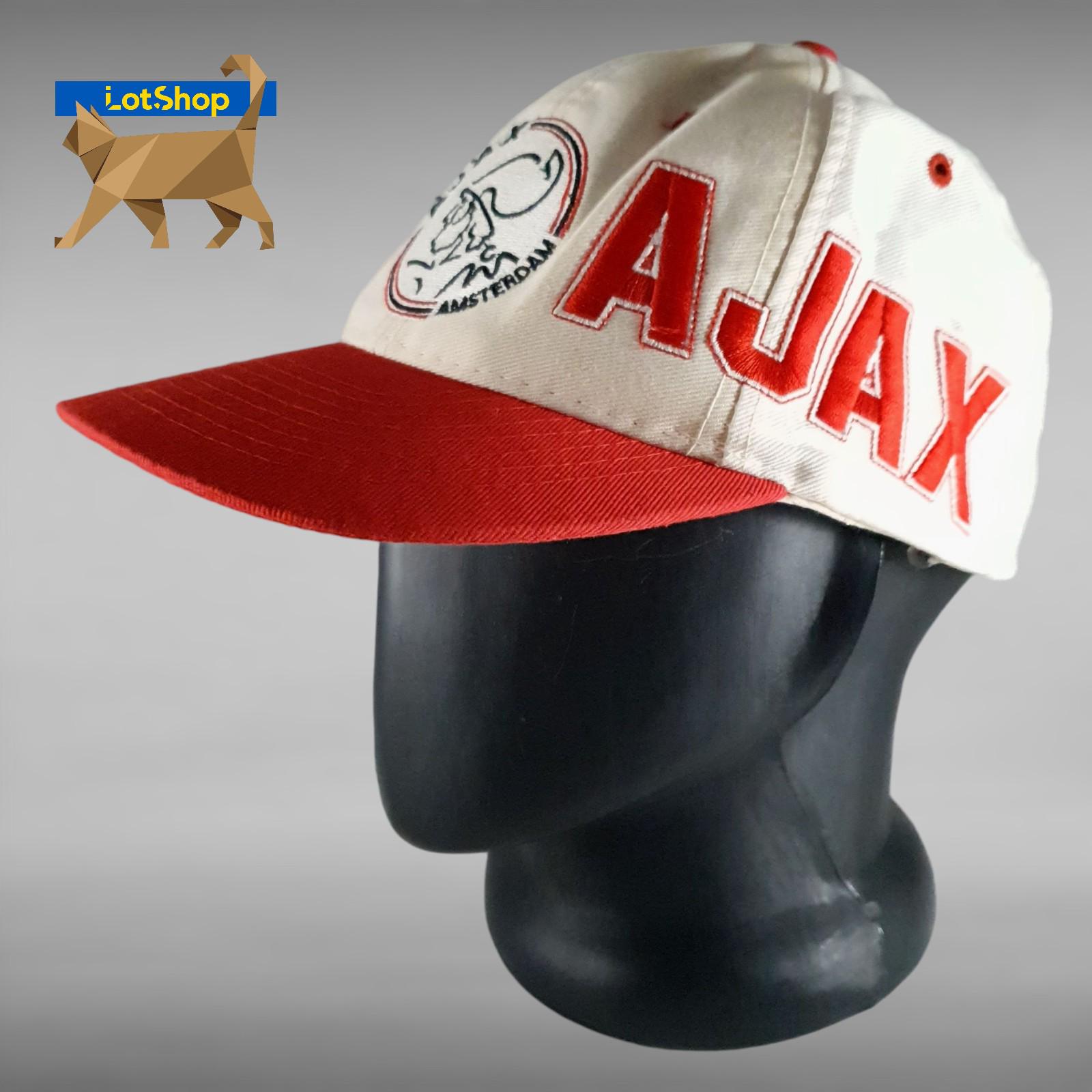Ancien Chapeau De Football Ajax Amsterdam, Vintage, Occasion