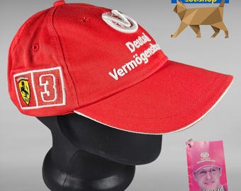 ヴィンテージ フェラーリ ミハエルシューマッハ キャップ