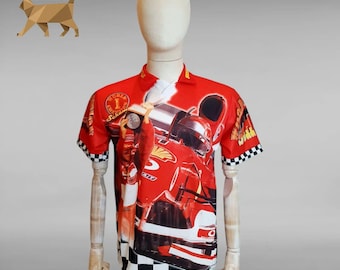 ヴィンテージ 90 年代 F1 ミハエル シューマッハ T シャツ