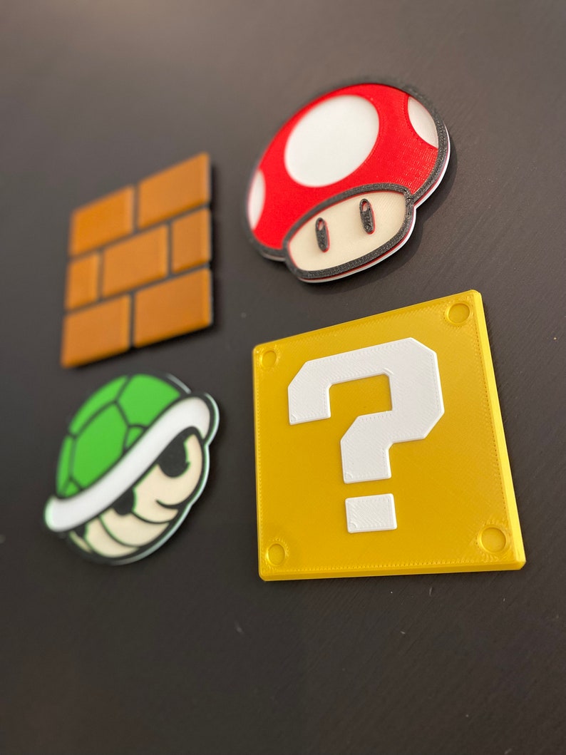 pressSTARTprinting Super Mario Coasters - Thumbnail 2