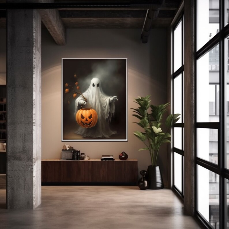 LED Prismatischer Geisterleuchter Für Halloween – Schillernd, Gruselig & Für Den Außenbereich