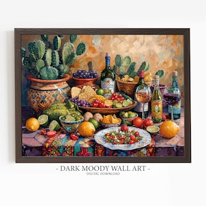 Mexican Cinco de Mayo Print, Printable Hispanic Wall Art, Digital Download