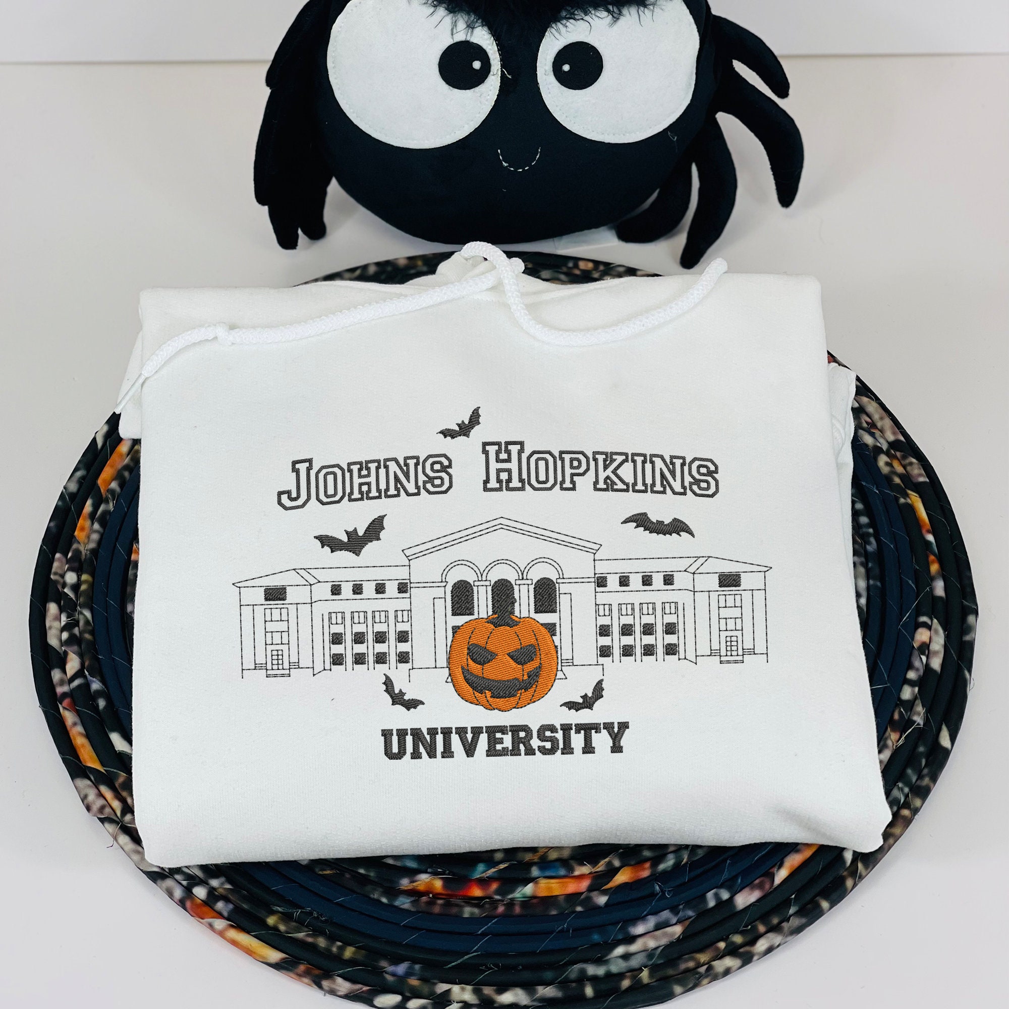 Discover John Hopking University EMBROIDERED Sweatshirt, Halloween Shirt