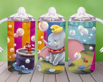 Dumbo dumbo Tumbler wrap 12oz tumbler, Dumbo the flying elephant png, ,digital download, printable sublimation image