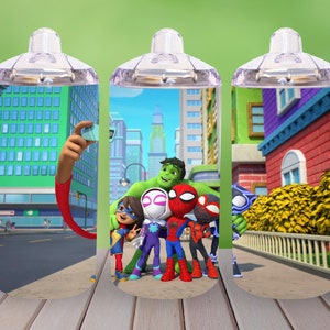 Spidey and his amazing friends Tumbler wrap 12oz   tumbler, Spiderman, Spidey png, png,digital download, printable sublimation image