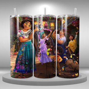 Encanto  Tumbler wrap 20oz skinny tumbler ,digital download, printable sublimation image
