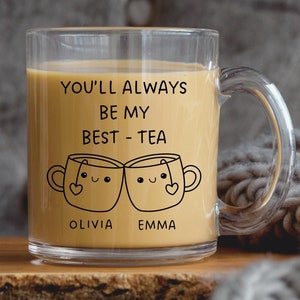 Best Friend Gift, Custom Bestie Mug, Personalized Best Friend Gift, Friendship mug, Friend Birthday, Christmas Gift, Long Distance