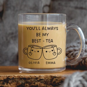 Best Friend Gift, Custom Bestie Mug, Personalized Best Friend Gift, Friendship mug, Friend Birthday, Christmas Gift, Long Distance